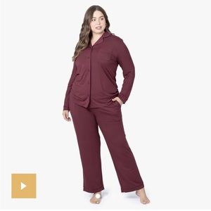 Kindred bravely bamboo classic long sleeve pajama set